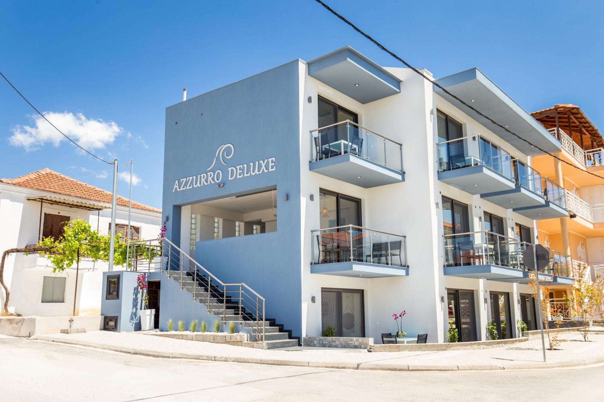 Apartmán Azzurro Deluxe Limenaria  Exteriér fotografie