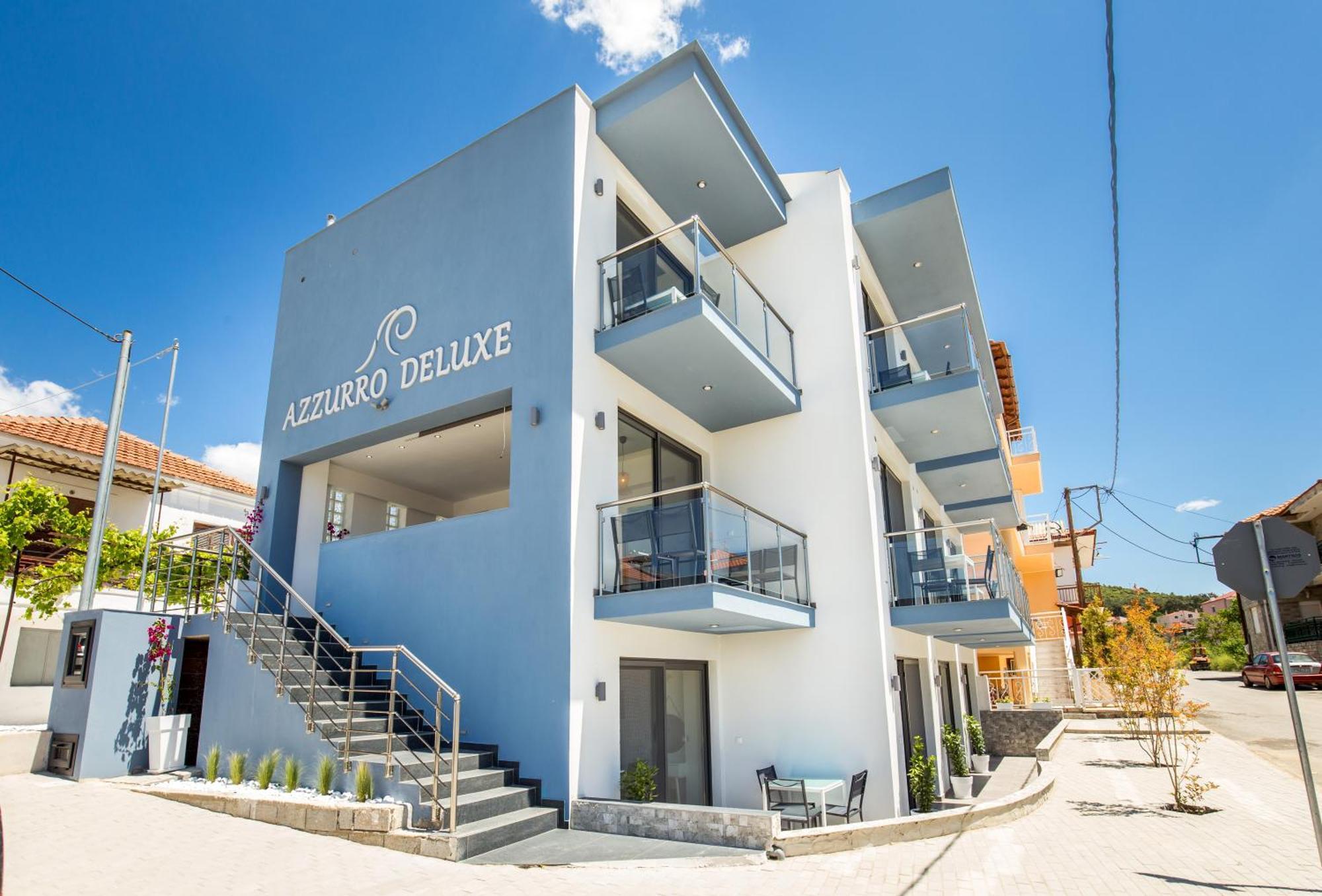 Apartmán Azzurro Deluxe Limenaria  Exteriér fotografie
