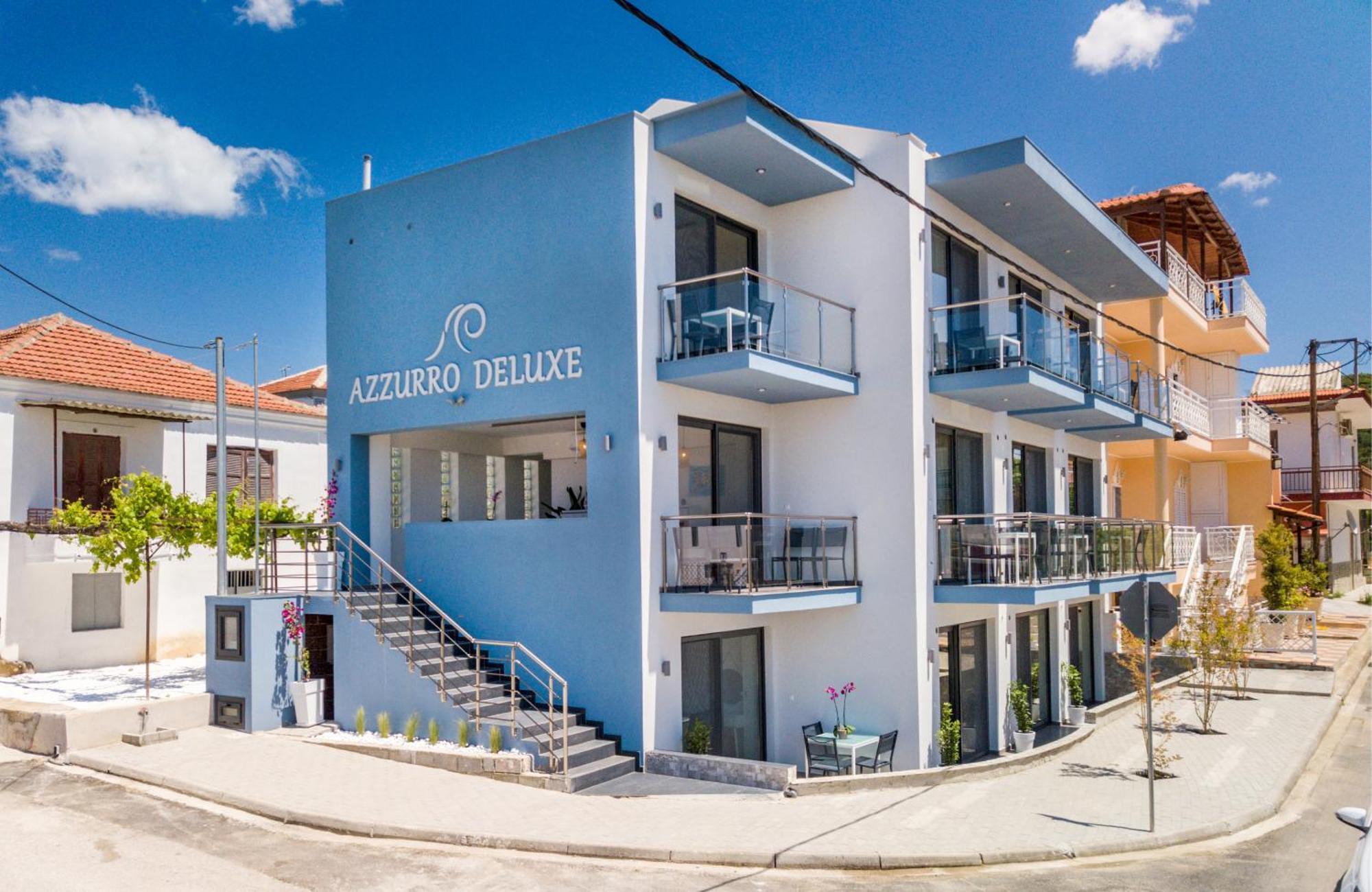 Apartmán Azzurro Deluxe Limenaria  Exteriér fotografie